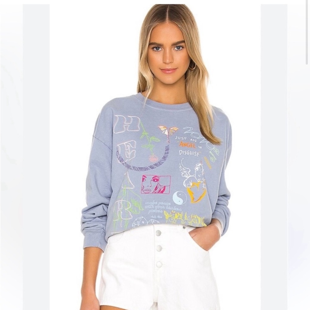 Boys Lie Blue/Purple Crewneck